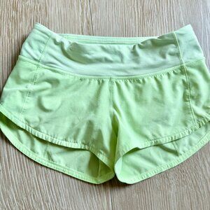 Lululemon Speed Up Size 2 -- 2.3 in - Low Rise